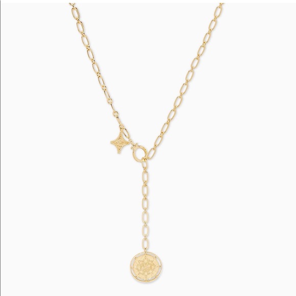 Gorjana Jewelry - NWOT Gorjana Maya Coin Clasp Lariat